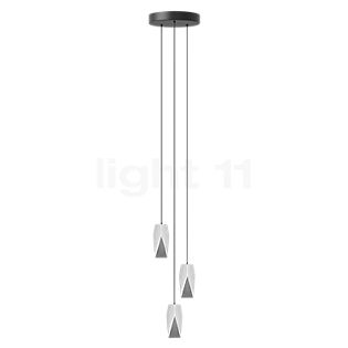 Umage Brighter Days Hanglamp 3-lichts quadra - staal
