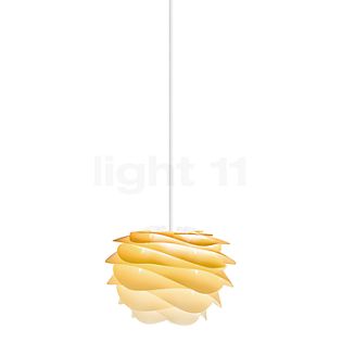 Umage Carmina Mini, lámpara de suspensión amarillo, cable blanco