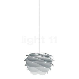Umage Carmina Mini, lámpara de suspensión gris, cable blanco
