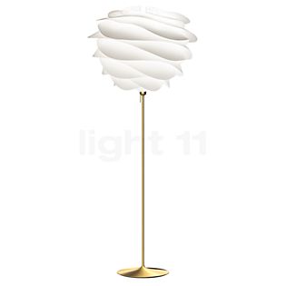 Umage Carmina Santé Floor Lamp brass brushed/white