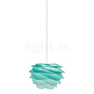 Umage Carmina mini Pendant Light turquoise, cable white