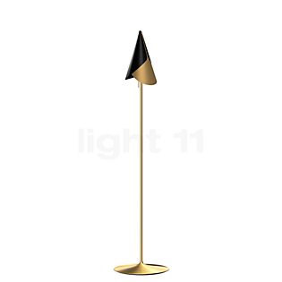 Umage Cornet Santé Floor lamp brass brushed - black/brass