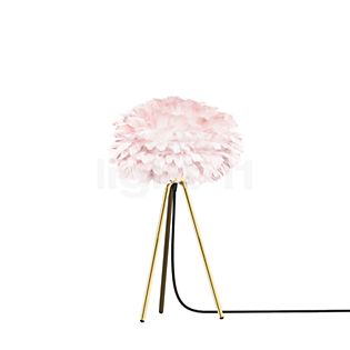 Umage Eos Lampada da tavolo telaio ottone/paralume rosa - ø35 cm