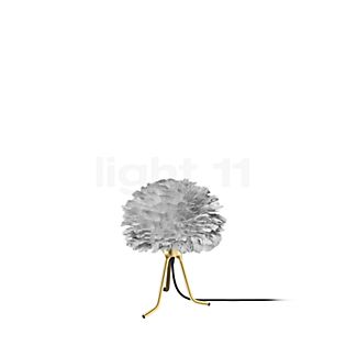 Umage Eos Lampe de table châssis laiton/abat-jour gris - ø20 cm