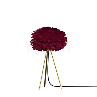 Umage Eos Table Lamp frame brass/shade red - ø35 cm