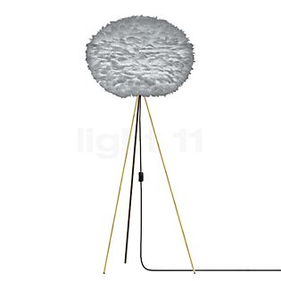 Umage Eos Tripod Floor Lamp frame brass/shade grey - ø75 cm