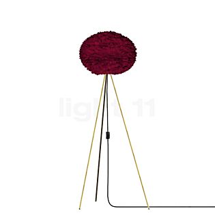 Umage Eos Tripod Lampada da terra telaio ottone/paralume rosso - ø45 cm
