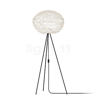 Umage Eos Tripod, lámpara de pie marco negro/pantalla blanco - ø65 cm