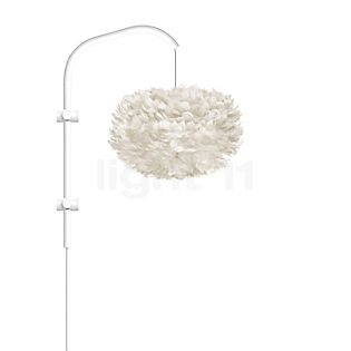 Umage Eos, lámpara de pared marco blanco/pantalla blanco - ø35 cm
