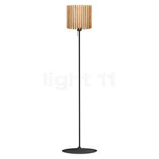 Umage Komorebi Santé Gulvlampe lampeskærm eg naturlige/fod sort - 30 cm - rund