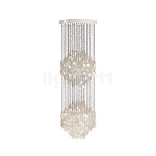 Verpan Fun 5DM Pendant Light pearl white , Warehouse sale, as new, original packaging