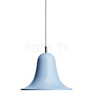 Verpan Pantop 23, Lámparas de suspensión azul