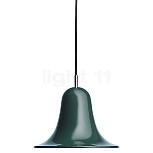 Verpan Pantop 23, Lámparas de suspensión verde