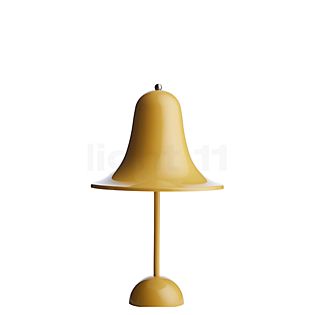 Verpan Pantop Lampada ricaricabile LED giallo