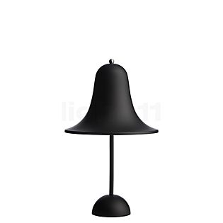 Verpan Pantop, lámpara recargable LED negro mate