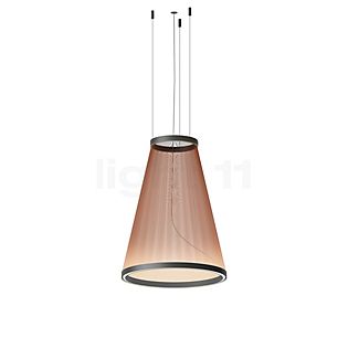 Vibia Array Pendelleuchte LED konisch rot - Dali