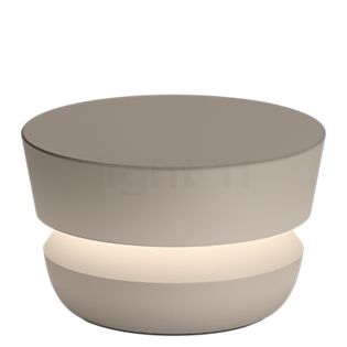 Vibia Dots Outdoor Bodemlamp LED beige - 20 cm - 360° - casambi