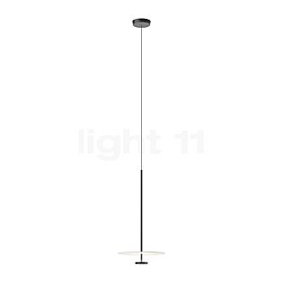 Vibia Flat, lámpara de suspensión LED gris - ø40 cm - Dali