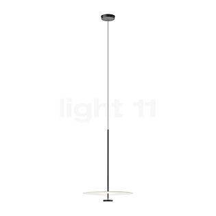 Vibia Flat, lámpara de suspensión LED gris - ø55 cm - Dali