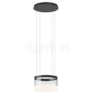 Vibia Guise, lámpara de suspensión LED redonda grafito - Sensor - 23 cm