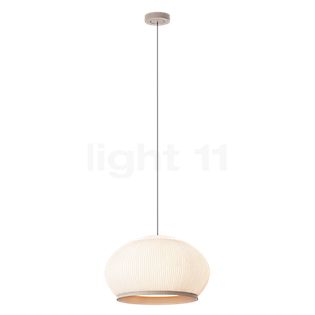 Vibia Knit Hanglamp LED beige - 65 x 39 cm - casambi