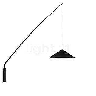 Vibia North, lámpara de pared LED negro