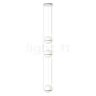 Vibia Palma Suspension LED 3 foyers blanc - Casambi