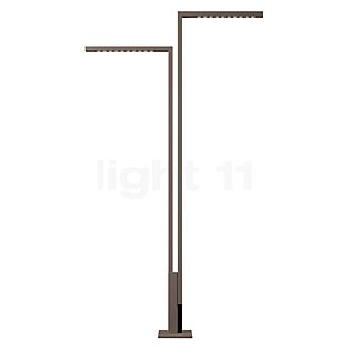 Vibia Palo Alto Lichtpaal LED 2-lichts bruin