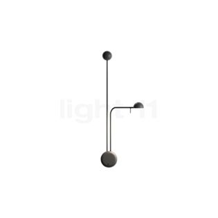 Vibia Pin Wandleuchte LED 2-flammig schwarz - rechts , Lagerverkauf, Neuware