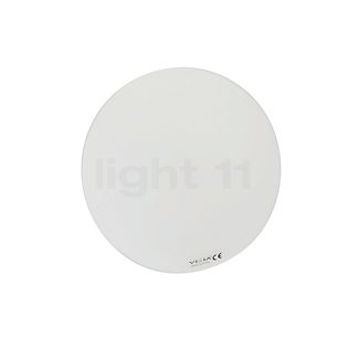 Vibia Puck, lámpara de pared y techo blanco - ø24,4 cm
