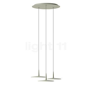 Vibia Skan Hanglamp LED 3-lichts groen - casambi