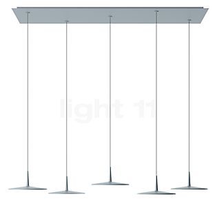 Vibia Skan Hanglamp LED 5-lichts blauw - casambi