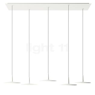 Vibia Skan Hanglamp LED 5-lichts wit - Casambi