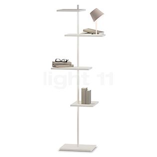 Vibia Suite Floor Lamp LED with Base white - 133 cm - with reading light