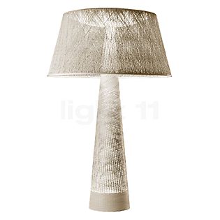 Vibia Wind, lámpara de pie LED marrón - ø120 cm