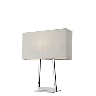 Villeroy & Boch Lyon Lampe de table acier inoxydable/blanc