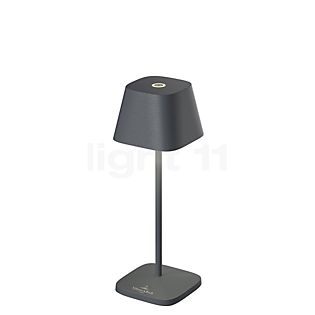 Villeroy & Boch Neapel 2.0, lámpara recargable LED antracita - 6,5 cm