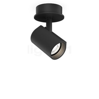 Wever & Ducré Ceno 1.0 Gedeeltelijk inbouwspot LED zonder ballasten zwart - 3.000 K