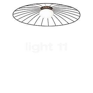 Wever & Ducré Clock, lámpara de techo LED negro - ø65 cm