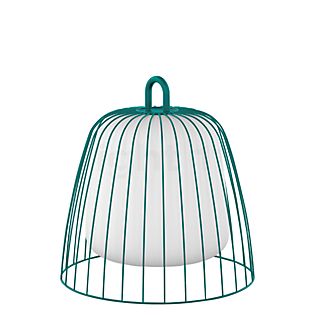 Wever & Ducré Costa Lampada ricaricabile LED Cage, azzurro