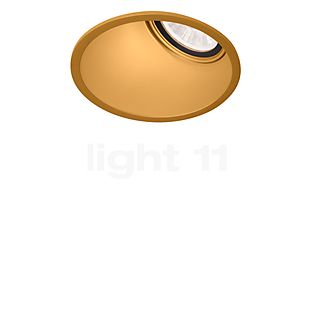 Wever & Ducré Deep Adjust 1.0, foco empotrable LED asimétrico dorado - 2.700 K