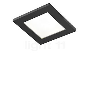 Wever & Ducré Luna Square 1.0, foco empotrable LED negro