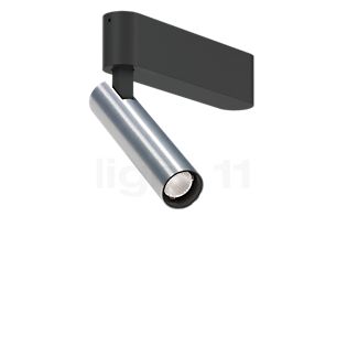 Wever & Ducré Match Surface 1.0 Spot LED schwarz/aluminium - 3.000 K