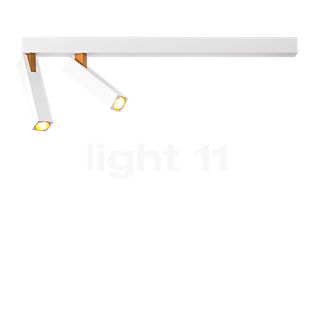 Wever & Ducré Mick 2.0, lámpara de techo LED blanco/dorado - 3.000 k