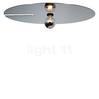 Wever & Ducré Mirro Plafond-/Wandlamp chroom, ø75 cm