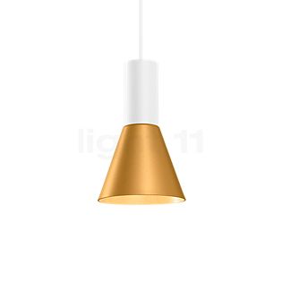 Wever & Ducré Odrey 1.3 Hanglamp plafondkapje wit/lampenkap wit/goud
