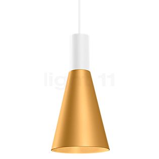 Wever & Ducré Odrey 1.5 Pendant Light lamp canopy white/lampshade white/gold