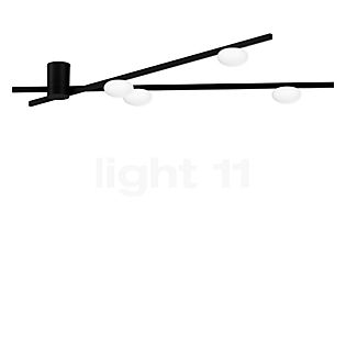 Wever & Ducré Perlez Spin 1.0 Plafondlamp LED zwart mat