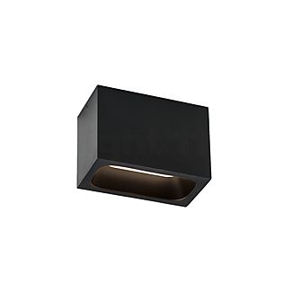 Wever & Ducré Pirro Opal 2.0, lámpara de techo LED negro