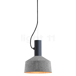 Wever & Ducré Roomor 1.2 Hanglamp zwart/vilt - 2,5 m